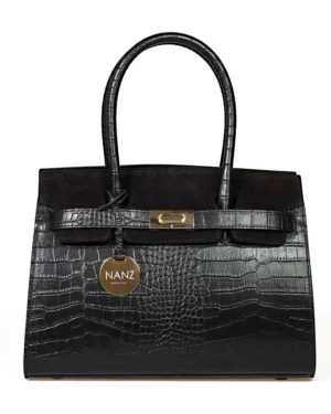 NANZ Aura Croc Black