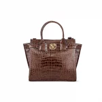 NANZ Tidal Brown Handbag