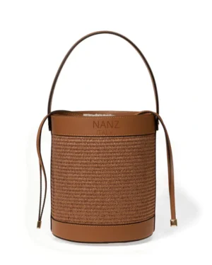 NANZ Elite Bucket Brown Bag