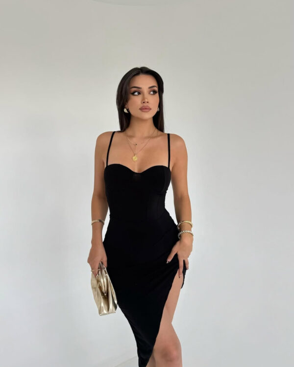 NANZ Eterna Luxe Slit Dress - Image 2