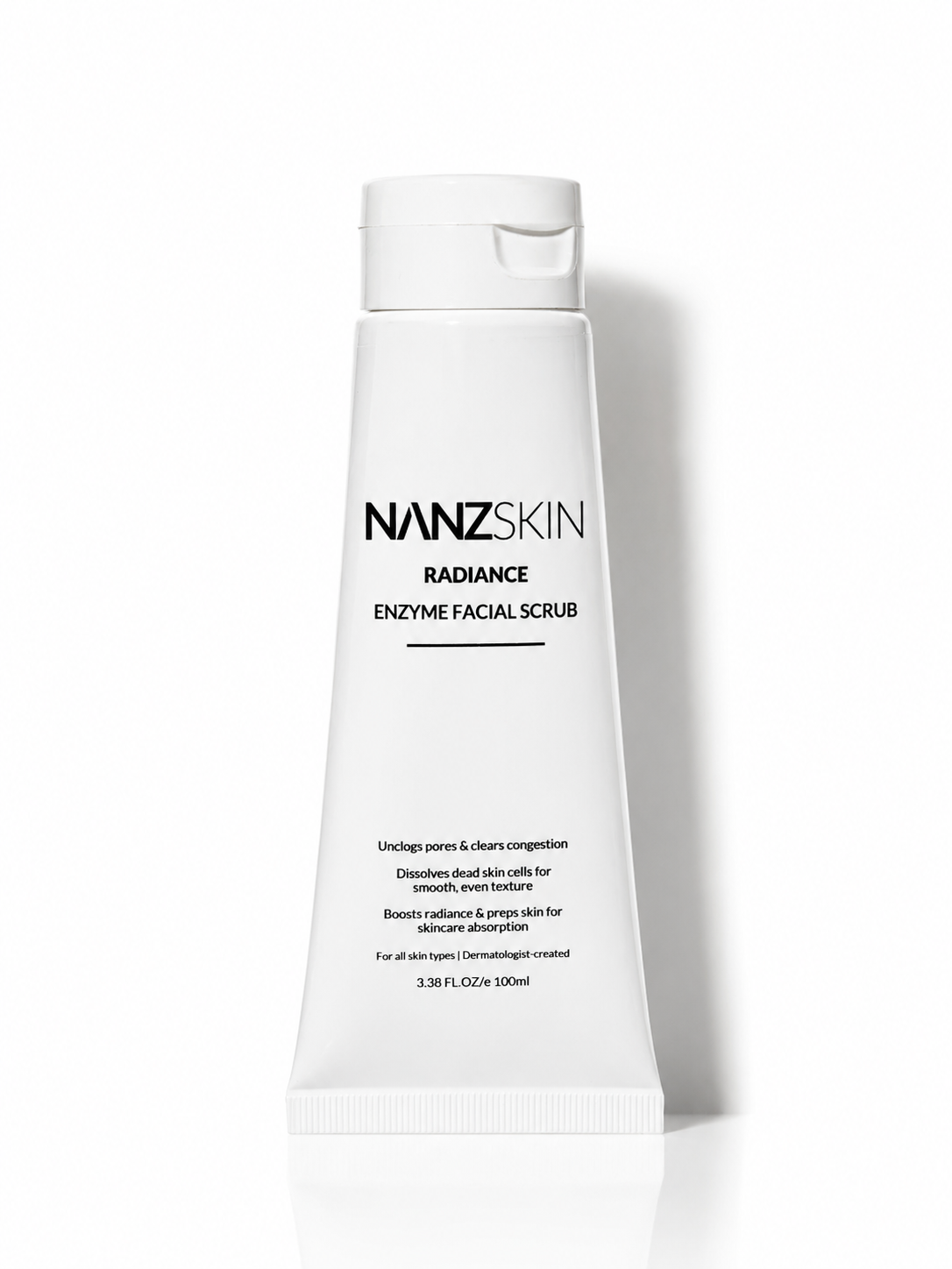 NANZSKIN Radiance Enzyme Facial Scrub – Smooth, Bright Skin NANZSKIN Radiance Enzyme Facial Scrub – Smooth, Bright Skin