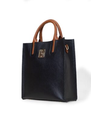 The Nanz Milano Pebbled Leather Compact Tote, tote handbag, women handbags
