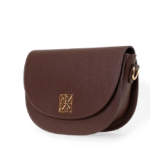 NANZ Allegra Iconic Crossbody Handbag - Brown