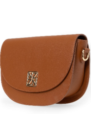 NANZ Allegra Iconic Crossbody Handbag - Tan