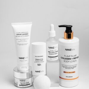 NANZSKIN Plump And Glow Face and Body Routine