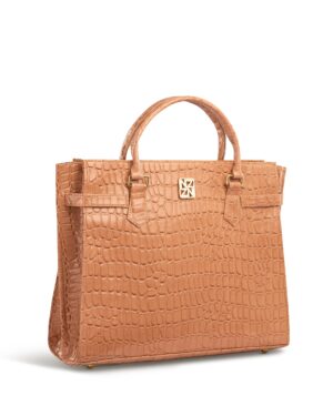 NANZ Majesté Maxi Tote Handbag - Tan