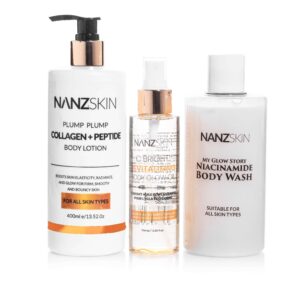 NANZSKIN SUPERCHARGED LUMINOUS BODY GLOW TRIOy