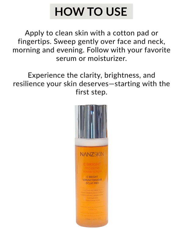 C BRIGHT Pro Glow Toner Serum - Image 6