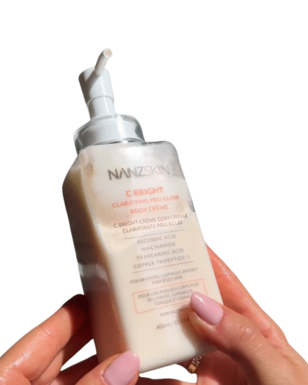 Clinical-Grade Brightening. Resilient, Luminous Skin from Neck to Toe. Transform your daily body care into a targeted treatment ritual with the C Bright Clarifying Pro Glow Body Crème—a high-performance formula developed to visibly brighten, hydrate, and improve skin texture with proven clinical efficacy.