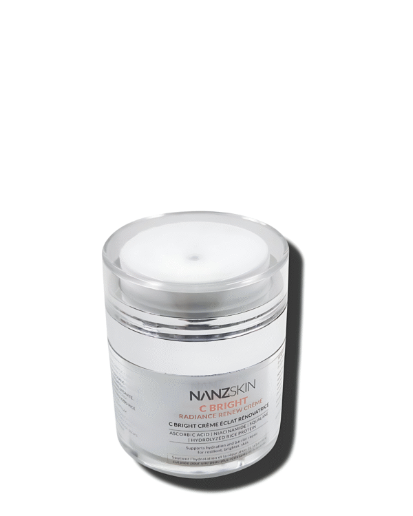 Clinical-Grade Brightening. Revitalized, Glowing Skin with Every Application. Elevate your skincare ritual with the C BRIGHT™ Radiance Renew Crème, a high-potency formula designed to brighten, renew, and deeply hydrate, delivering a revitalized, luminous complexion.