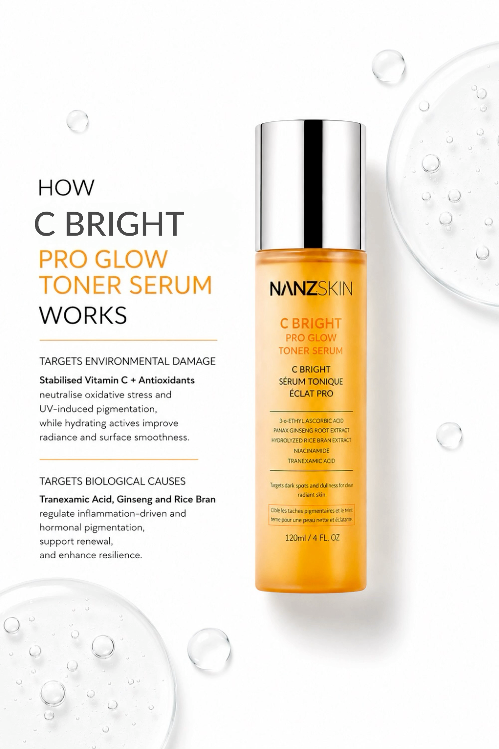 C BRIGHT Pro Glow Toner Serum C BRIGHT Pro Glow Toner Serum - Image 3