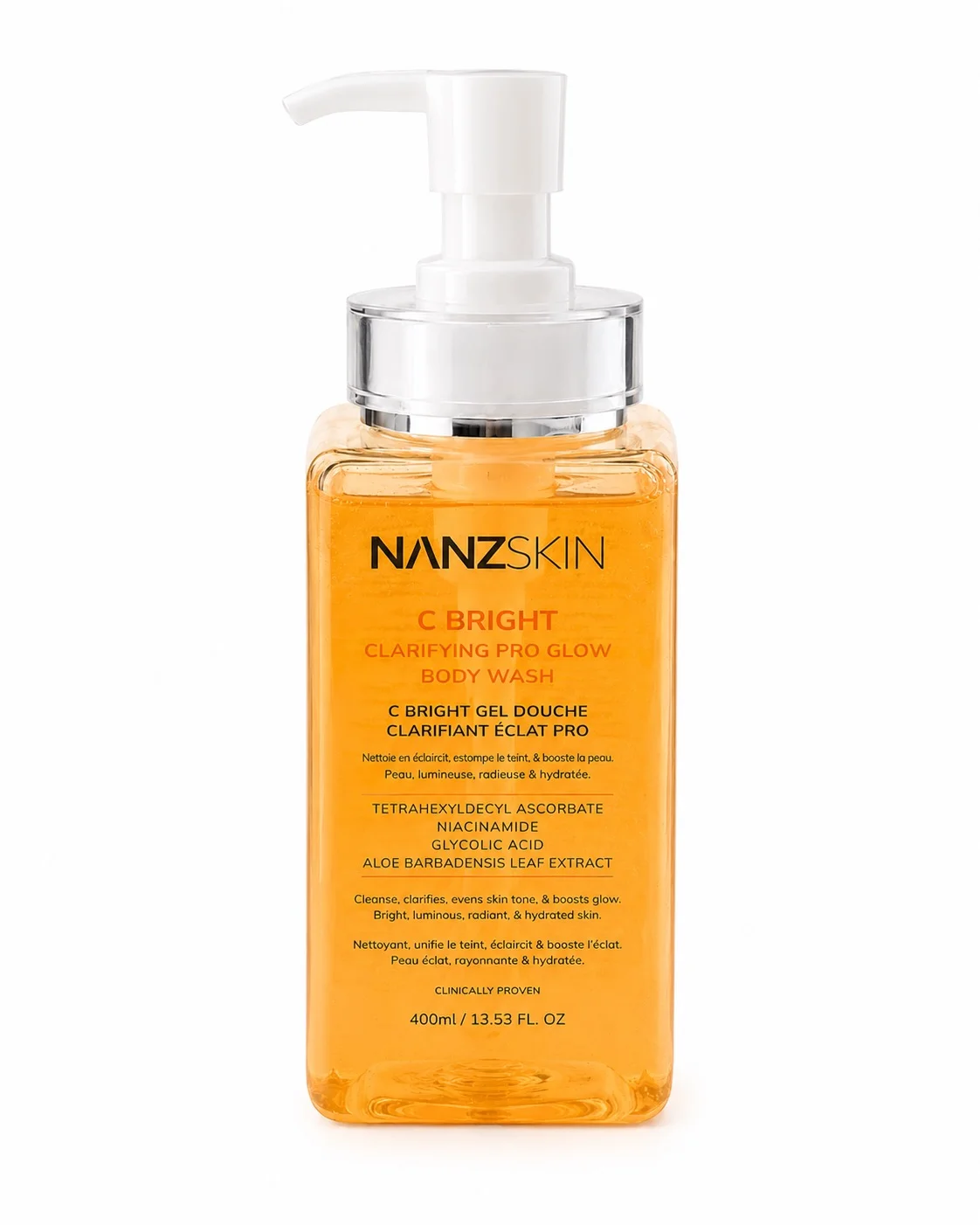 NANZSKIN C BRIGHT Pro Glow Body Wash NANZSKIN C BRIGHT Pro Glow Body Wash