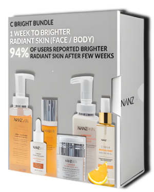 C BRIGHT BUNDLE. 1 WEEK TO BRIGHTER RADIANT SKIN (FACE / BODY), Transform your skin in just 7 days with our C BRIGHT BUNDLE. This comprehensive vitamin C skincare collection is designed to give you brighter, more radiant skin for both face and body. Each product works synergistically to deliver maximum results in one week.