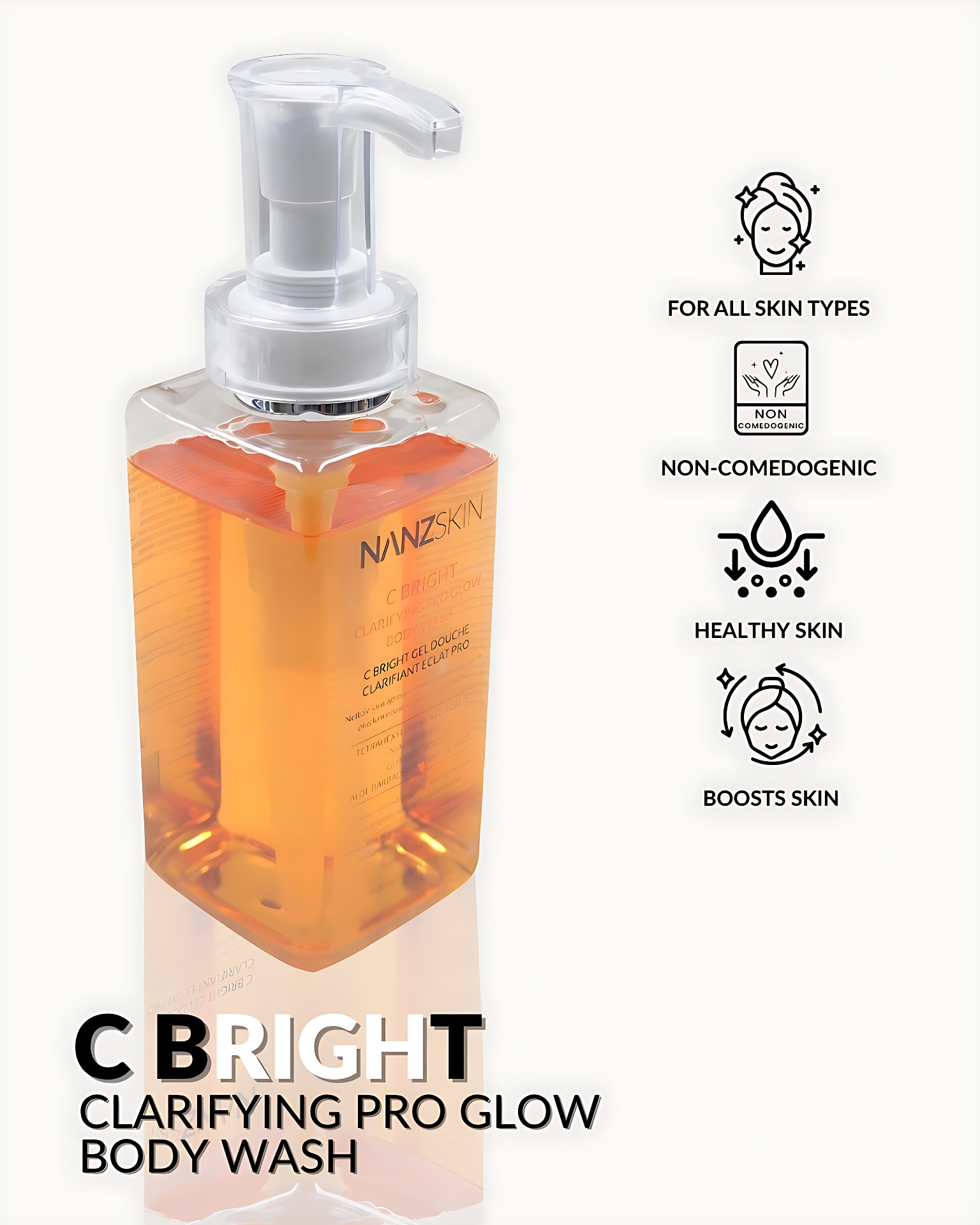 C BRIGHT Pro Glow Body Wash C BRIGHT Pro Glow Body Wash - Image 3