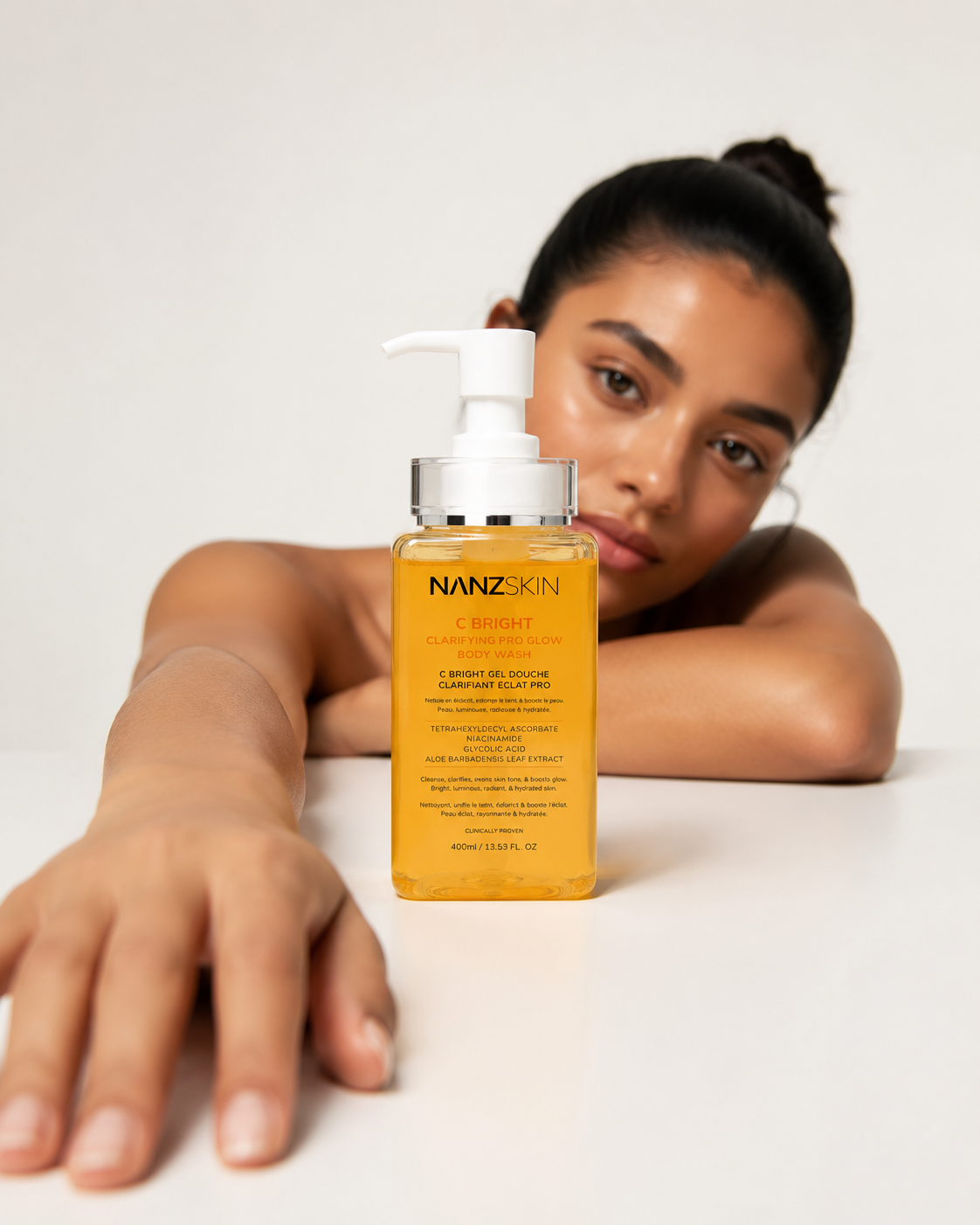 NANZSKIN C BRIGHT Pro Glow Body Wash NANZSKIN C BRIGHT Pro Glow Body Wash - Image 4
