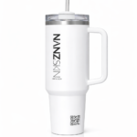 NANZSKIN Signature Insulated Bottle - White