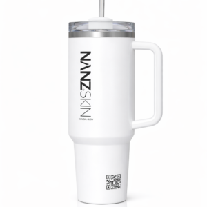 NANZSKIN Signature Insulated Bottle - White
