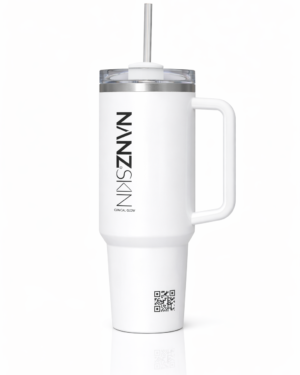 NANZSKIN Signature Insulated Bottle - White